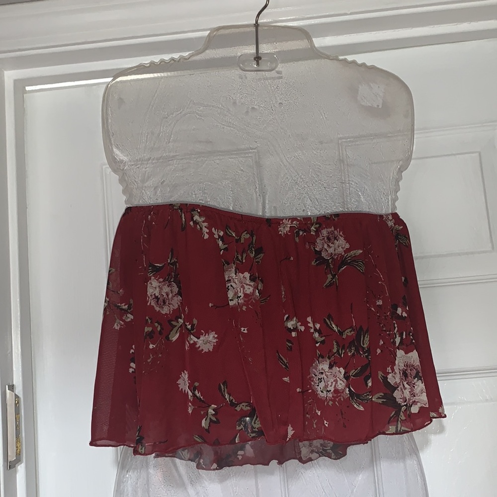 Charlotte Russe Flowy Tube Top